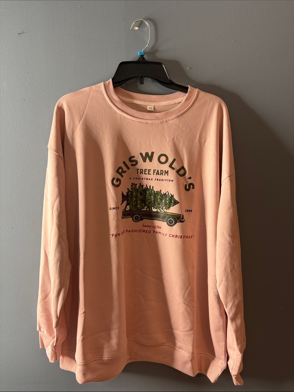 Sweatshirt Griswold Christmas XXL Pink new